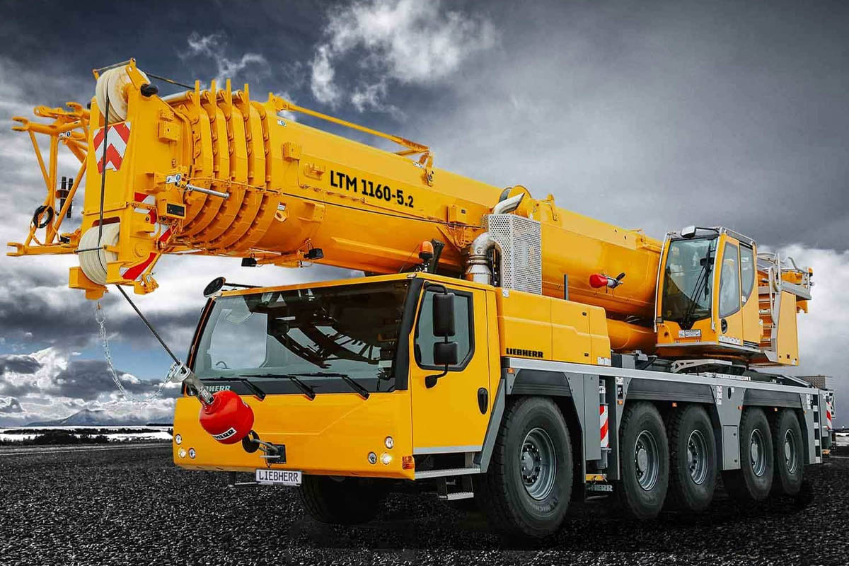 Xe cẩu chuyên dụng Liebherr 160 tấn