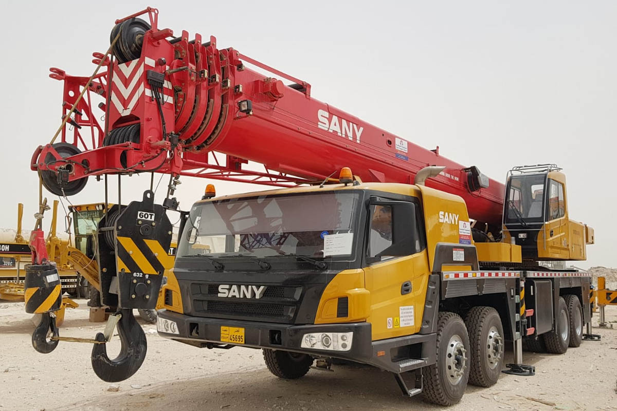 Xe cẩu chuyên dụng SANY 60 tấn
