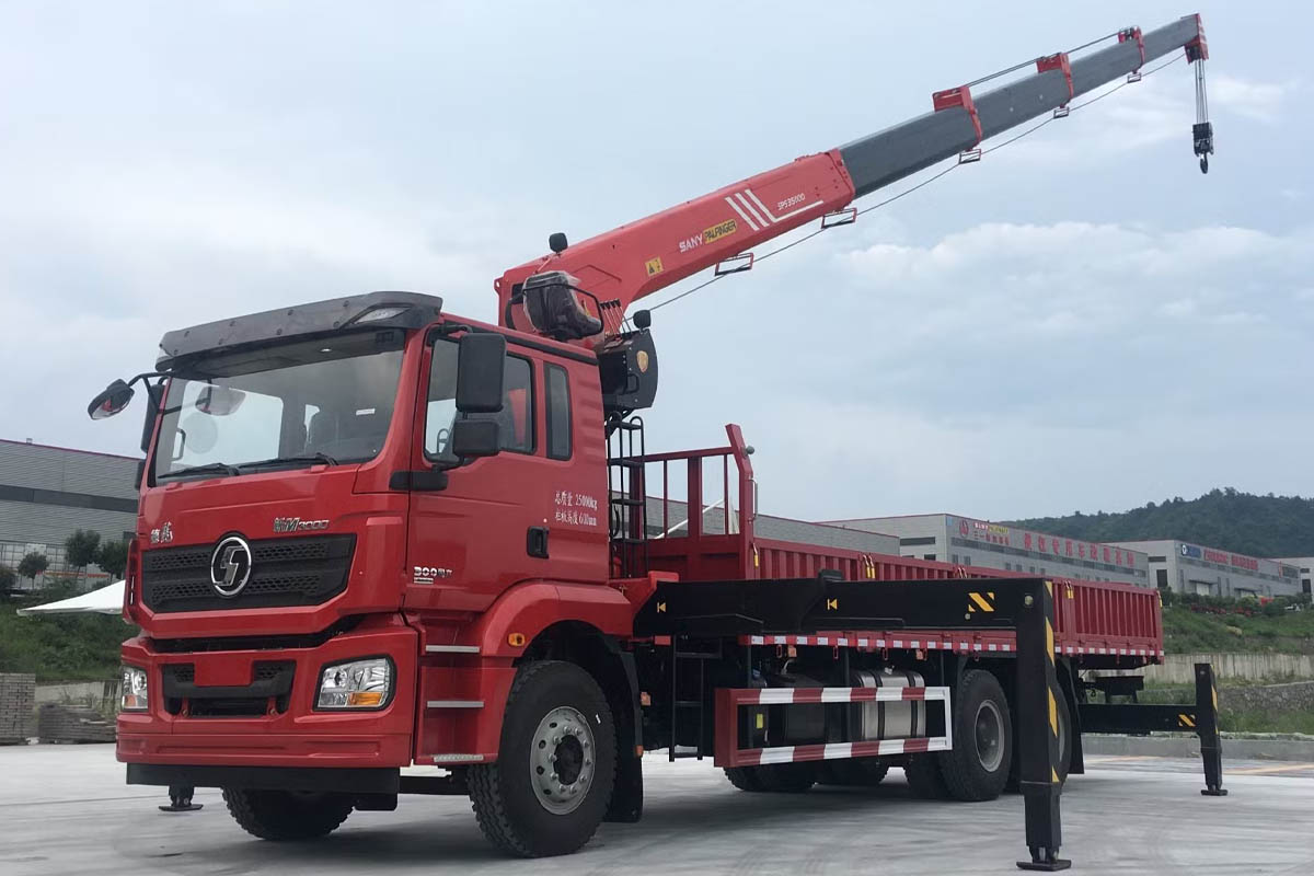 Xe cẩu tự hành 14 tấn SPS35000 SANY PALFINGER
