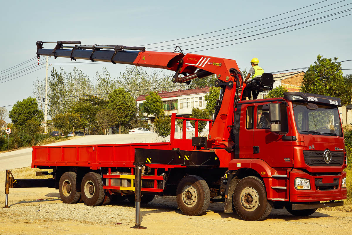 Xe cẩu tự hành PALFINGER 22 tấn