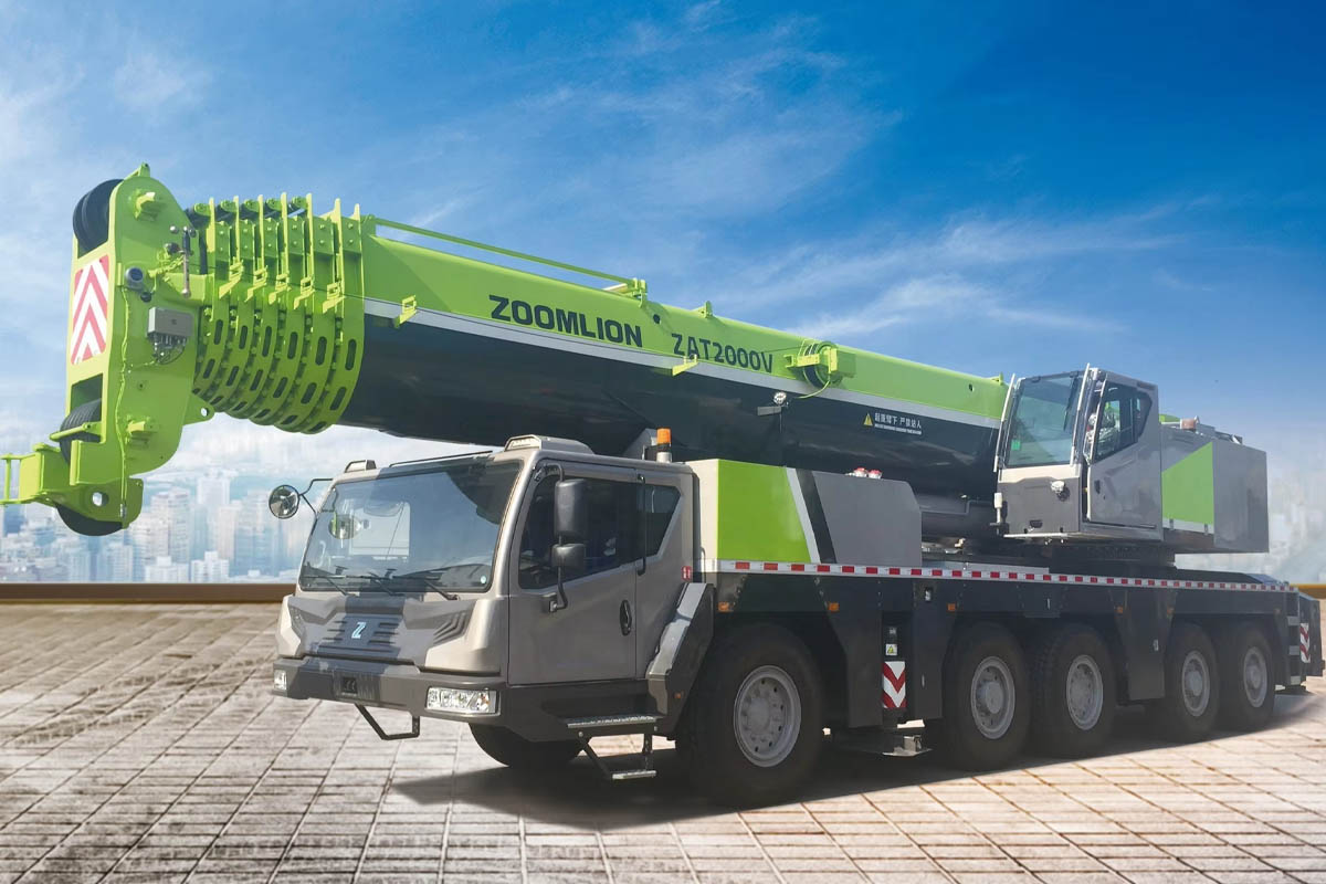 Xe cẩu Zoomlion 200 tấn