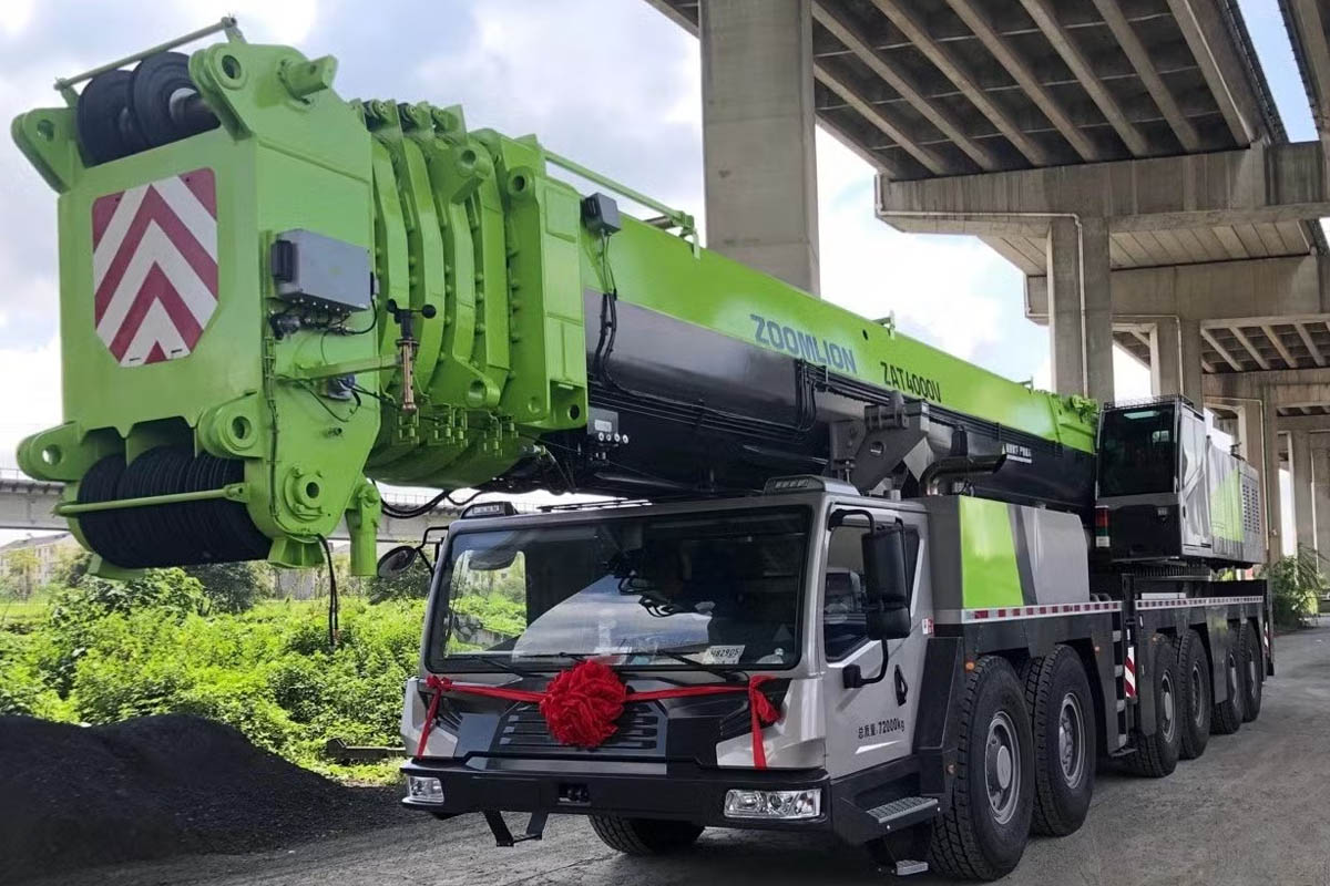Xe cẩu Zoomlion 400 tấn