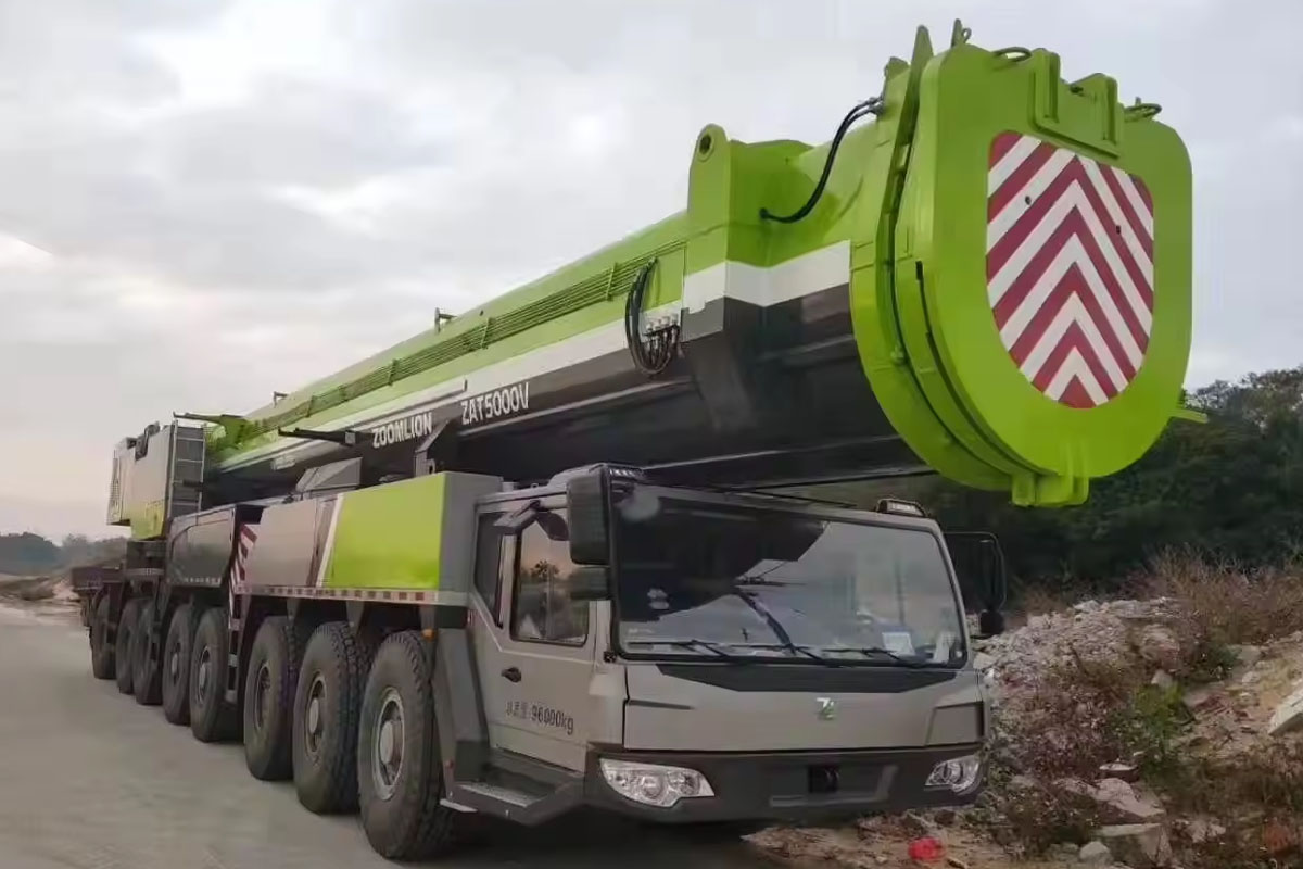 Xe cẩu Zoomlion 500 tấn