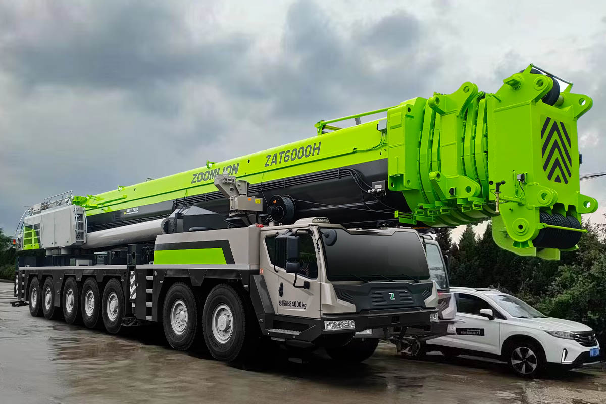 Xe cẩu Zoomlion 600 tấn